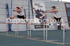 Boys 60 metres hurdles, NECAA Championships and Open Indoor Pentathlon, Gateshead College Academy of Sport. Photo: David T. Hewitson/Sports for All Pics